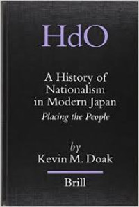 Image of A history of nationalism in modern Japan: placing the people