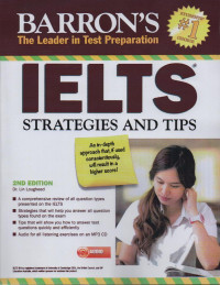 Image of Barron's IELTS : strategies and tips, 2nd ed.