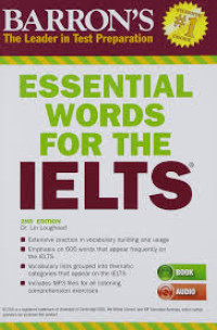 Image of Barron's essential words for the IELTS, 2nd ed.