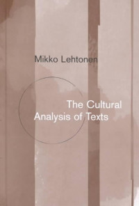 Image of The cultural analysis of texts