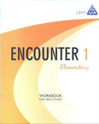 Image of Encounter 1-4 : elementary (workbook for self study)