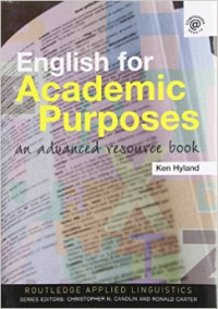 Image of English for academic purposes: an advanced resource book