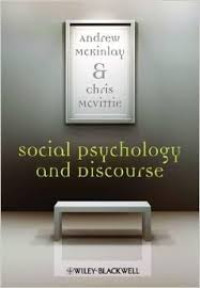 Image of Social psychology and discourse