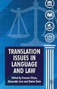 Image of Translation issues in language and law