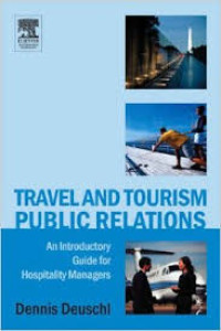Image of Travel and tourism public relations: an introductory guide for hospitality managers