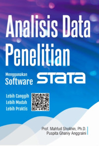Image of Analisis data penelitian menggunakan software Stata