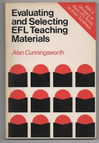Image of Evaluating and Selecting EFL Teaching Materials