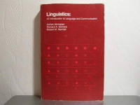 Image of Linguistics: An introduction to language and communication