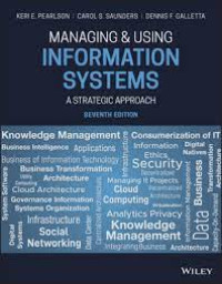 Image of Managing & Using Information Systems a strategic approach