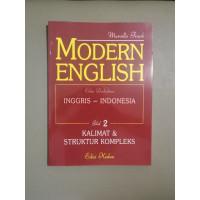 Image of Modern English: Edisi dwibahasa Inggris-Indonesia