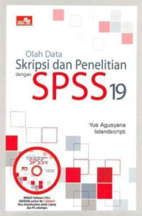 Image of Olah data skripsi dan penelitian SPSS 19