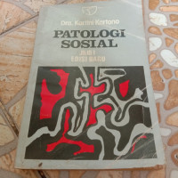 Image of Patologi Sosial (jilid 1)