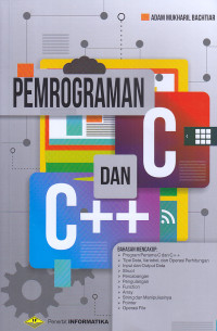 Image of Pemrograman C dan C++