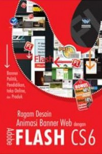 Image of Ragam desain animasi banner web dengan Adobe Flash CS6