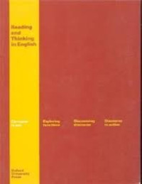 Image of Reading and thinking in English: Concepts in use