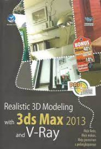 Image of Realistic 3D modeling with 3ds Max 2013 and V-Ray