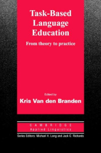 Image of Task-based language education: from theory to practice