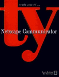 Image of teach yourself Netcape Communicator 4.0