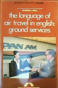 Image of The Language of air travel in English : ground services