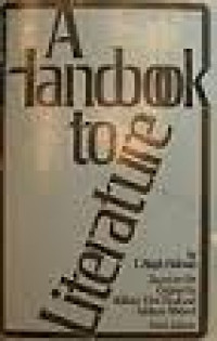 Image of A Handbook to literature: based on the original edition by William Flint Thrall and Addison Hibbard