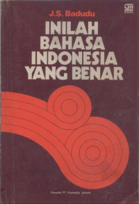 Image of Inilah bahasa Indonesia yang benar