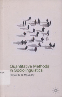 Image of Quantitative methods in sociolinguistics
