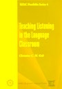 Image of RELC Portfolio series : Teaching listening in the language classroom